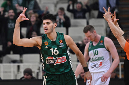 Παναθηναϊκός – Ζάλγκιρις: Showtime στο τρίτο δεκάλεπτο με 37 πόντους με 7/8 τρίποντα