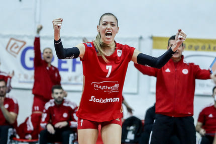 Ντούκλα Λίμπερετς – Ολυμπιακός 1-3: Άνετη πρόκριση στα προημιτελικά του CEV Cup