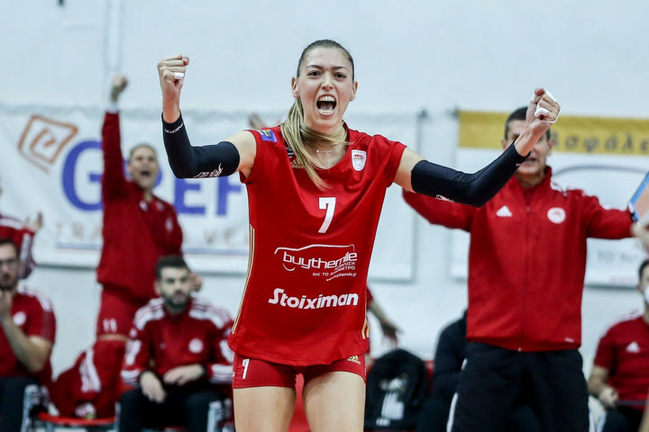 Ντούκλα Λίμπερετς – Ολυμπιακός 1-3: Άνετη πρόκριση στα προημιτελικά του CEV Cup