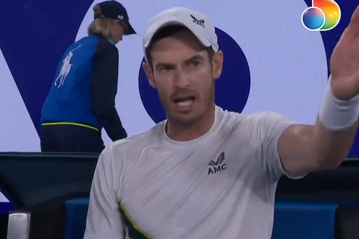 Australian Open: Ο Μάρεϊ τα έβαλε με την umpire επειδή δεν τον άφησε να πάει τουαλέτα