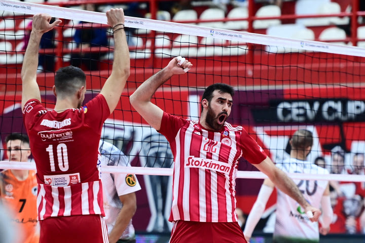 Ολυμπιακός – Μίλωνας 3-0: Εντυπωσιακό ποδαρικό για τους ερυθρόλευκους