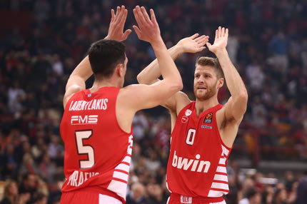 EuroLeague: Η βαθμολογία μετά από τη νέα νίκη του Ολυμπιακού στο ΣΕΦ κόντρα στη Μακάμπι