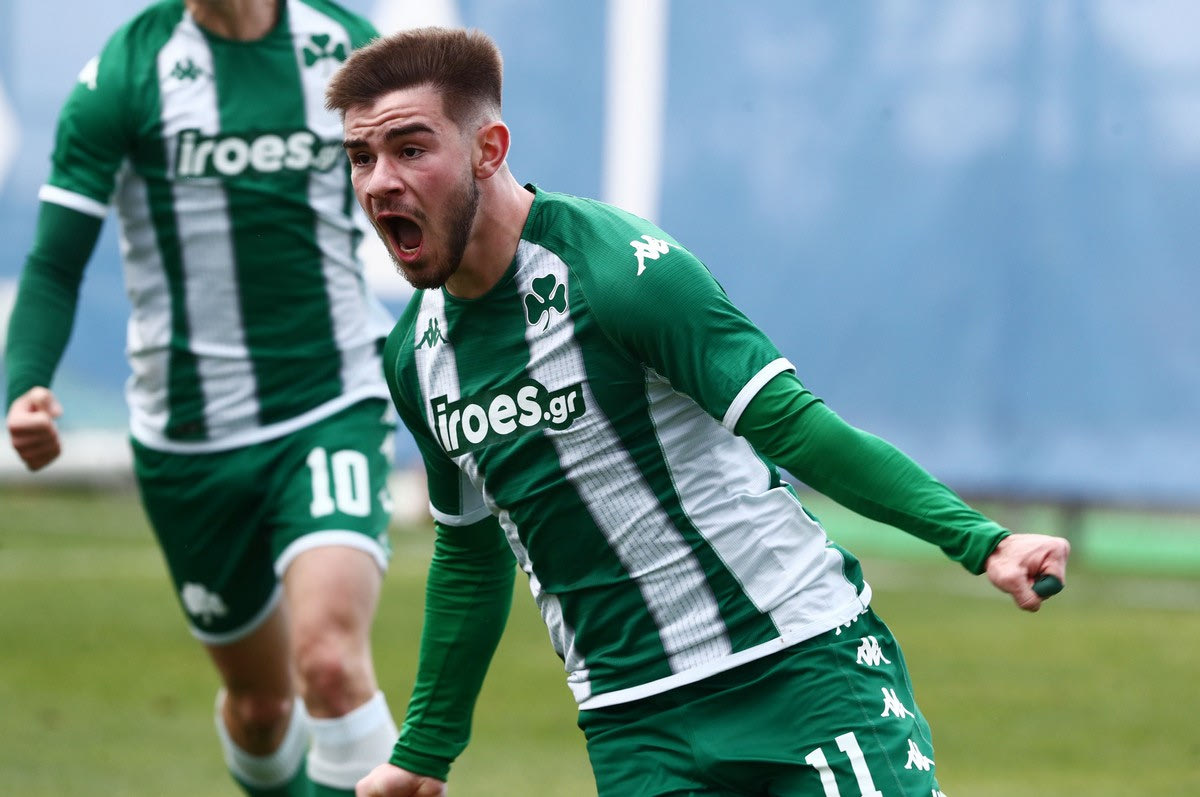 Κ19 Παναθηναϊκός – ΠΑΟΚ 1-0: Οι πράσινοι με τον Βολάκη υποχρέωσαν τον Δικέφαλο στη δεύτερη ήττα του