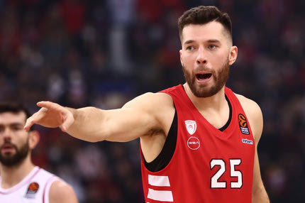 Ολυμπιακός: Έτοιμος ο Άλεκ Πίτερς για το Final Eight του Κυπέλλου Ελλάδας ΟΠΑΠ