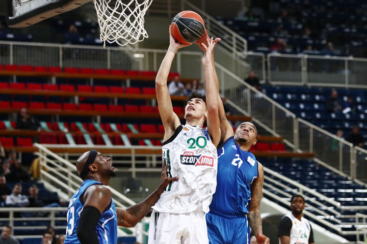 Παναθηναϊκός: Το πρώτο καλάθι του Αλέξανδρου Σαμοντούροβ στη Basket League