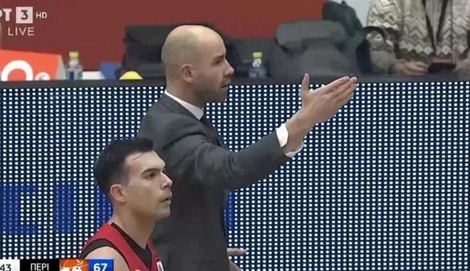 Ένταση στον αγώνα Περιστέρι bwin – Ολυμπιακός και παρέμβαση Σπανούλη