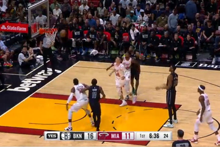 NBA: Η βολή του Κλάξτον κόντρα στους Χιτ δεν πήγε καθόλου καλά