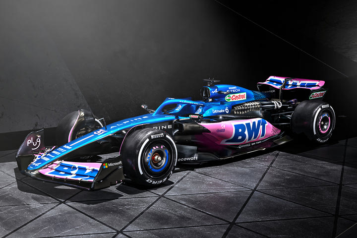 Formula 1: Πρώτη εμφάνιση της νέας Alpine A523 στο Λονδίνο