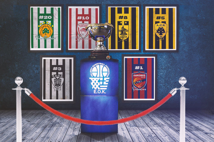 Final Eight Κυπέλλου Ελλάδας ΟΠΑΠ: Η Χρυσή Βίβλος