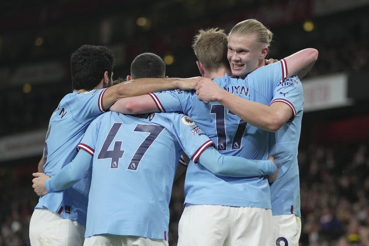 Premier League: Η βαθμολογία μετά από την τεράστια εκτός έδρας νίκη της Μάντσεστερ Σίτι επί της Άρσεναλ