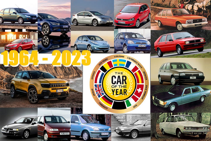 Car Of The Year 1964-2023: Όλα τα μοντέλα που έχουν κερδίσει τον τίτλο “Αυτοκίνητο της Χρονιάς” στην Ευρώπη