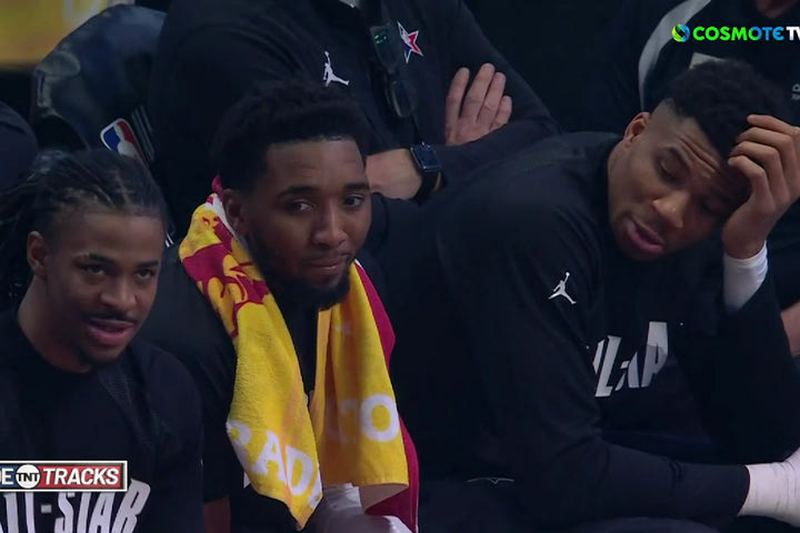 NBA All Star Game 2023: Επική ατάκα του Γιάννη Αντετοκούνμπο στον Μοράντ για τα αθλητικά προσόντα και τα… πόδια του