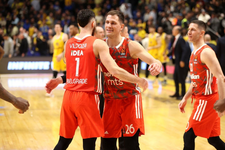 Μακάμπι – Ερυθρός Αστέρας 86-89: Οι Σέρβοι άλωσαν το Τελ Αβίβ με μπροστάρη Νέντοβιτς και ψύχραιμο Βιλντόσα στο φινάλε