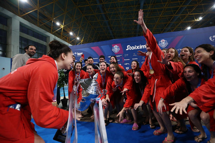 Stoiximan Κύπελλο πόλο γυναικών: Πέμπτος τίτλος για τον Ολυμπιακό σε έξι διοργανώσεις