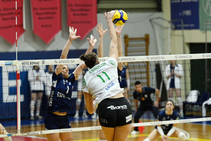 Volley League Γυναικών: Πέρασε αέρα από τη Βούλα ο Παναθηναϊκός στην επιστροφή της Ρόγκα, με ανατροπή η 17η συνεχόμενη νίκη της ΑΕΚ