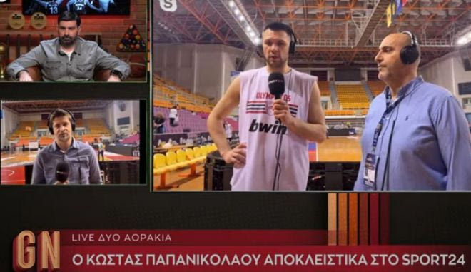Ο Παπανικολάου στην Game Night: “Ο Σπανούλης είναι αδερφός”