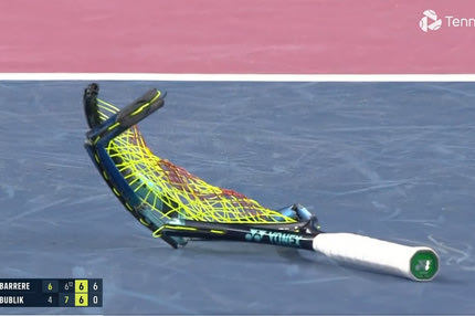 Ο Αλεξάντερ Μπούμπλικ τρελάθηκε και διέλυσε τρεις ρακέτες σε 30 δευτερόλεπτα