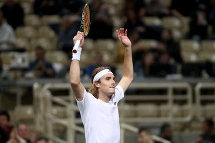 Τσιτσιπάς – Γκιγιέν 2-0: Επιβλητικός ο Στέφανος άνοιξε το σκορ για την Ελλάδα στο ΟΑΚΑ