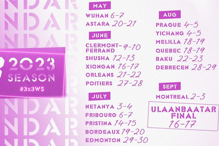 Η FIBA ανοίγει το 3×3 Women’s Series 2023 στην ταλαιπωρημένη Γουχάν
