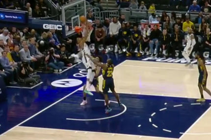 Έξαλλος ο Γιάννης Αντετοκούνμπο με σπρώξιμο στον αέρα, ξέσπασε στους διαιτητές πριν τον ηρεμήσει ο Θανάσης