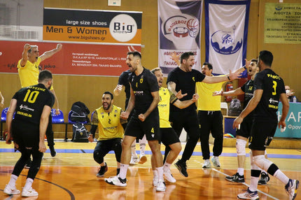 Pre League ανδρών: Η ΑΕΚ επέστρεψε στη Volley League ανδρών μετά από τέσσερα χρόνια