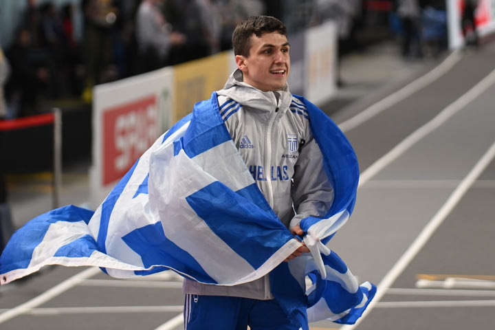 Ευρωπαϊκό κλειστού στίβου: Ο Ανδρικόπουλος χάρισε το 35ο μετάλλιο της Ελλάδας στο θεσμό