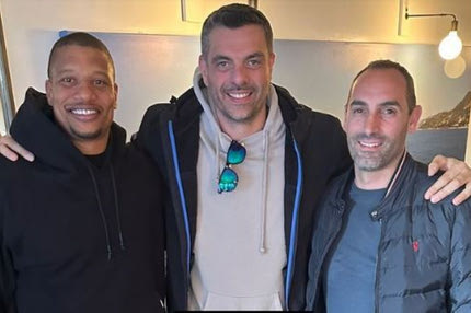 Παναθηναϊκός: Τσαρτσαρής, Καλαμπόκης και Μπατίστ συναντήθηκαν στις ΗΠΑ