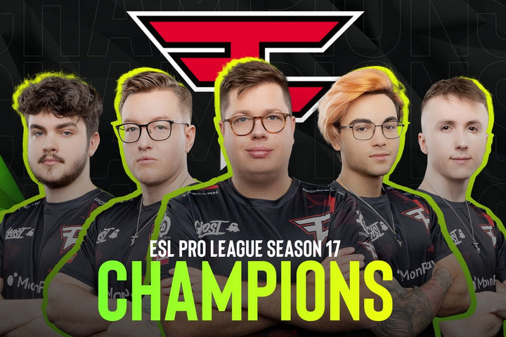 Counter Strike: Η FaZe κατέκτησε το ESL Pro League season 17