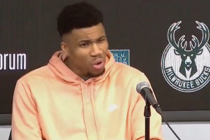 Ο Γιάννης Αντετοκούνμπο δεν ήξερε πόσα είναι τα σερί ματς των Μπακς μακριά από το Μιλγουόκι: “Τέσσερα;”