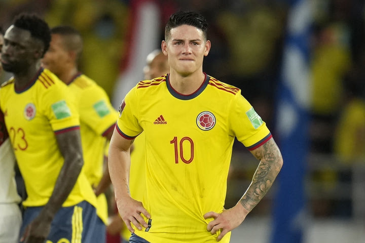 Χάμες Ροντρίγκες: Εκτός αποστολής της Κολομβίας από το φιλικό με την Ιαπωνία