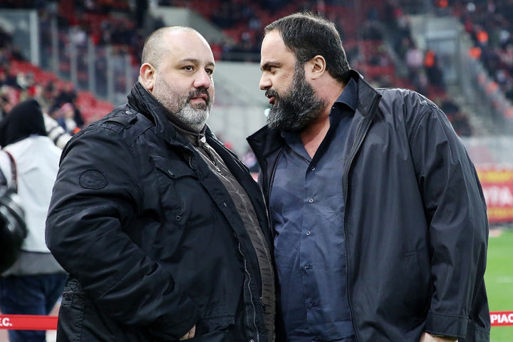Ολυμπιακός: Απαγόρευση εισόδου στον αγωνιστικό χώρο για 15 ημέρες σε Μαρινάκη και Καραπαπά
