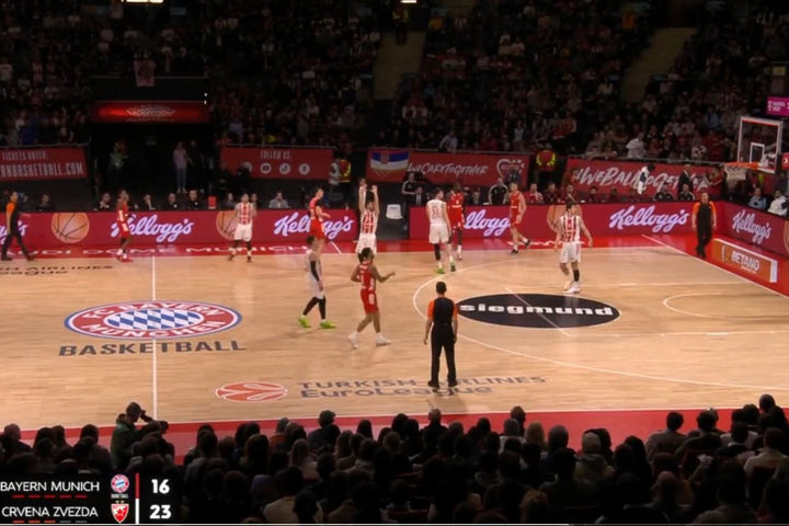 Μπάγερν – Ερυθρός Αστέρας: Το απίθανο buzzer-beater τρίποντο του Λούτσιτς
