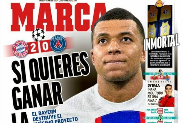 Η MARCA καλεί τον Εμπαπέ στη Ρεάλ: “Αν θέλεις το Champions League, ξέρεις”