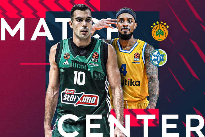 LIVE: Παναθηναϊκός – Μακάμπι Τελ Αβίβ