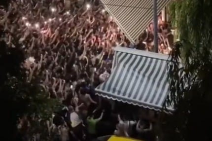 Μέσι: Σκηνές τρέλας στην Αργεντινή, “φυγαδεύτηκε” από εστιατόριο