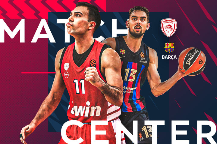 LIVE: Ολυμπιακός – Μπαρτσελόνα