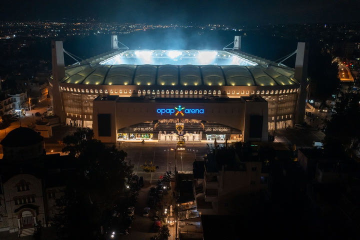 ΑΕΚ για τα εγκαίνα της OPAP Arena: “Ένας χρόνος από τη νύχτα των ονείρων μας”