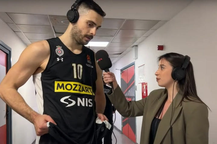 Ο Ιωάννης Παπαπέτρου στη Game Night: “Απίστευτη η ατμόσφαιρα της Stark Arena, μεγάλο το κίνητρο για τα playoffs”
