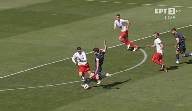 Τα 1-0 του Πρίτσα με βολίδα για την Κηφισιά απέναντι στην Ηλιούπολη
