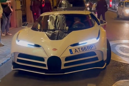 Ο Ρονάλντο προκάλεσε χαμό με την πολυτελή Bugatti Centodieci αξίας 8 εκατ. ευρώ