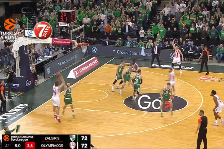 Η EuroLeague διάλεξε τα καλύτερα plays της ιστορικής χρονιάς του Ολυμπιακού