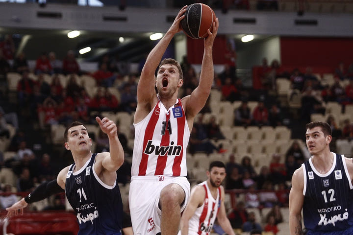 Ολυμπιακός – Καρδίτσα 92-61: Ματς-προθέρμανση και για τους δύο πριν από τα κρίσιμα