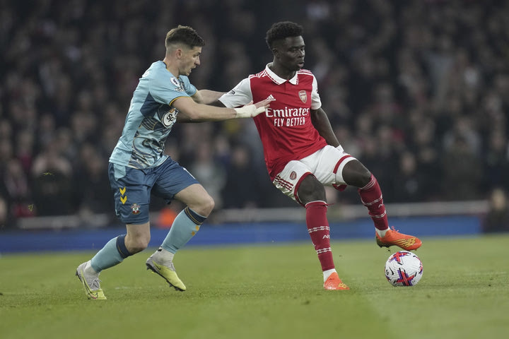Premier League: Η βαθμολογία μετά από την ισοπαλία της Άρσεναλ κόντρα στην Σαουθάμπτον