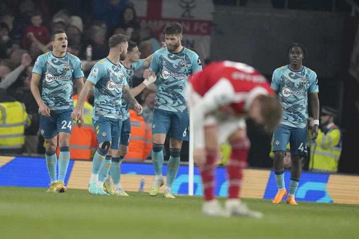 Άρσεναλ – Σαουθάμπτον: Ουραγός της Premier League πέτυχε τρία γκολ κόντρα σε πρωτοπόρο για πρώτη φορά