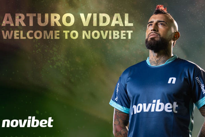Η Novibet ανακοινώνει τον Arturo Vidal ως πρώτο παγκόσμιο πρεσβευτή