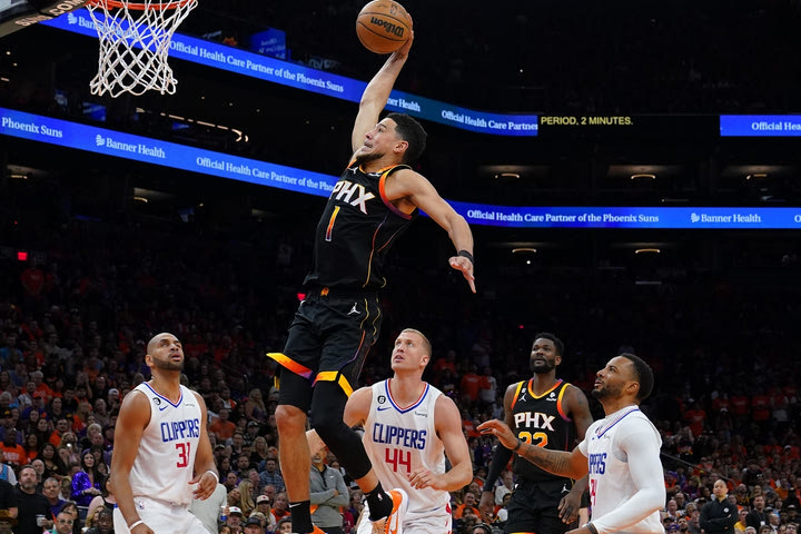 NBA, Σανς – Κλίπερς 136-130: Ασύλληπτο κρεσέντο από Μπούκερ και Ντουράντ, το Φοίνιξ προκρίθηκε με 4-1