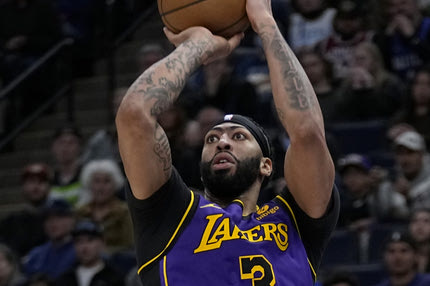 NBA: Ο κυρίαρχος Ντέιβις πάτησε τους Γουλβς, νίκη με 123-111 για τους Λέικερς