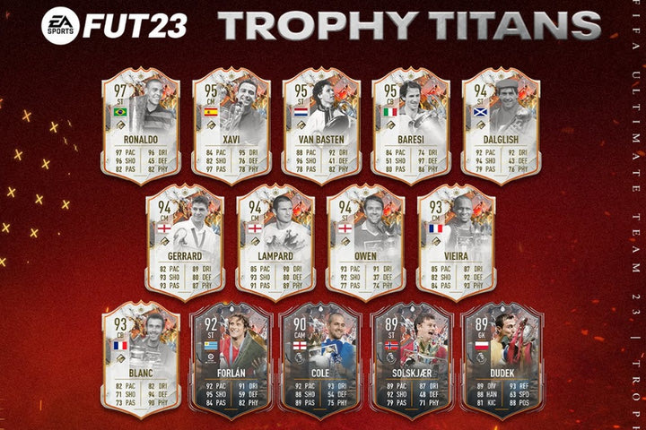 Η κατηγορία Trophy Titans στο FIFA 23 ”ξεχειλίζει” από θρύλους του ποδοσφαίρου