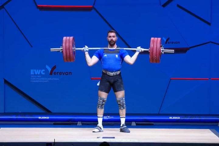 Ο Θοδωρής Ιακωβίδης 8ος στο ευρωπαϊκό πρωτάθλημα άρσης βαρών