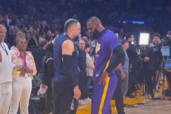 NBA: ΛεΜπρόν Τζέιμς και Ντίλον Μπρουκς τα είπαν πριν από το Game 3 των Λέικερς με τους Γκρίζλις